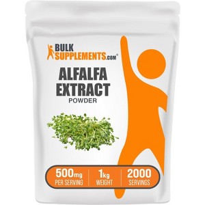 BulkSupplements Alfalfa Extract Powder - 1 of 4