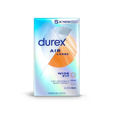Durex Air Wide Fit Condoms - 10ct