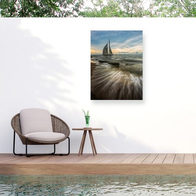 Trademark Fine Art - Agus Prasetya Abonded Icon Matted Framed Art