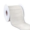 3" Double-Fused Silver Plaid Ribbon - National Tree Company - 4 of 4
