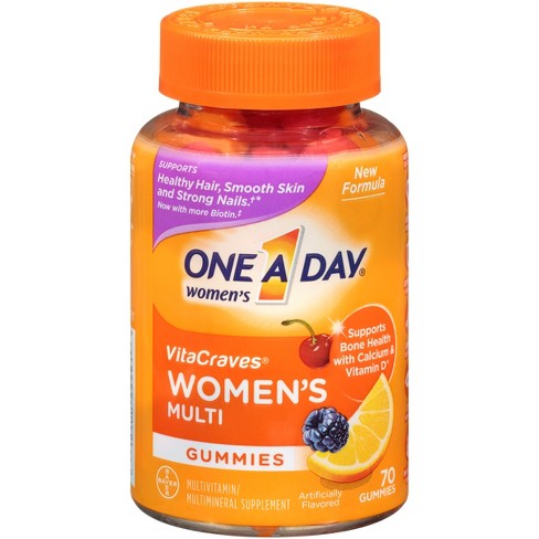 One A Day® VitaCraves For Women Multivitamin Dietary Supplement Gummies ...