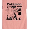 Girls' - Pokémon - Umbreon and Espeon Grid Fitted Short Sleeve Graphic T-Shirt - 2 of 4