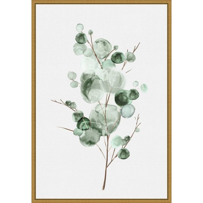 16&#34; x 23&#34; Tender Sprout I by Eva Watts Framed Canvas Wall Art - Amanti Art, 1 of 9