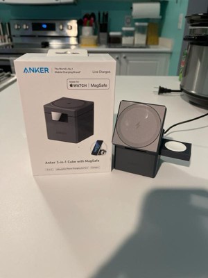 Cargador Anker 3 En 1 Con Magsafe Cubo Gris con Ofertas en Carrefour