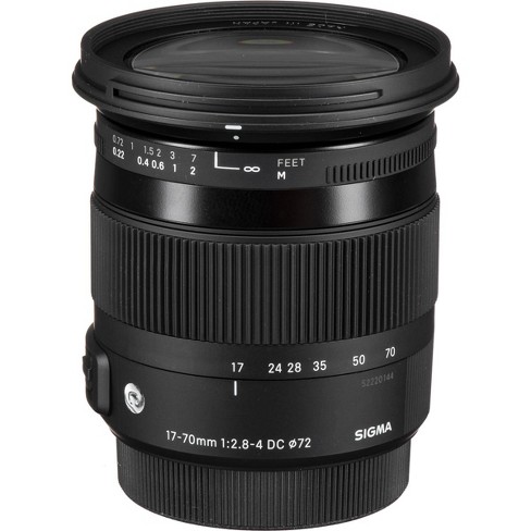 Sigma 17 70mm F 2 8 4 Dc Macro Os Optical Stabilizer Hsm Lens For Nikon Dslr Cameras Usa Warranty Target
