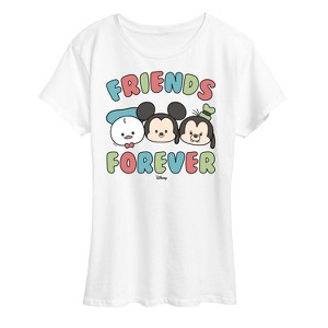 Women's - Disney - Friends Forever Short Sleeve Graphic T-Shirt - 1 of 4