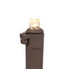 Northlight 100ct LED Wide Angle Christmas Lights Warm White - 33' Brown Wire - 4 of 4