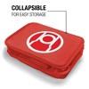 Green Lantern Blackest Night Red Lantern Logo Insulated Soft Sided Lunch Box - 4 of 4