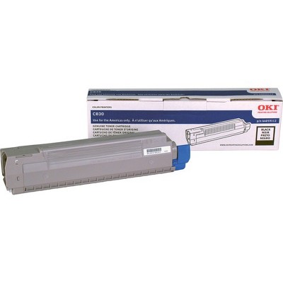 Oki Original Toner Cartridge - LED - 8000 Pages - Black - 1 Each