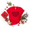 Simply Sage Market Women's Christmas Heart Short Sleeve Graphic Tee - 3 of 3