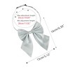 Allegra K Women's Pre-tied Adjustable Solid Color Bowknot Bow Ties - 3 of 4