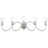 Livex Lighting Lansdale 5 - Light Vanity in  Brushed Nickel - 4 of 4