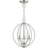 Livex Lighting Arabella 3 - Light Chandelier in  Brushed Nickel - 3 of 3