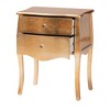 Baxton Studio Patrice Classic and Traditional Gold Finished Wood 2-Drawer End Table - 3 of 4