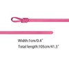 Elerevyo Women's Faux Leather Skinny Belt for Dress Adjustable Knotted Thin Waist Belts - 3 of 4