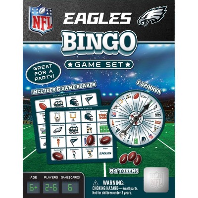 Masterpieces Officially Licensed Nfl Philadelphia Eagles Bingo Game ...