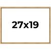 PosterPalooza | Classic Modern Gold Picture Frame - UV Acrylic, Backing Board, Hanging Hardware Included - 2 of 4