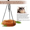 Unique Bargains Hamster Hammock Brown 5 Pcs - 4 of 4