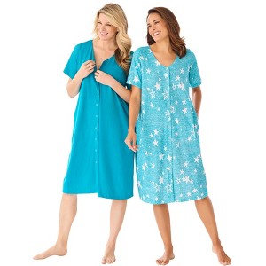 Dreams & Co. Dreams & Co 2-Pack Sleepshirt - 1 of 4