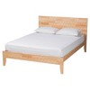 Baxton Studio Queen 4pc Hosea Carved Honeycomb Bedroom Set Natural - 4 of 4
