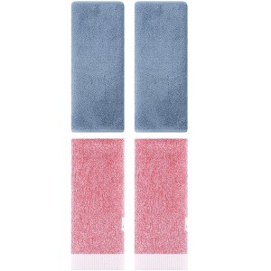REGALWOVEN 4 Pcs Kitchen Bath Soft Absorbent Hand Towel Set - 1 of 4