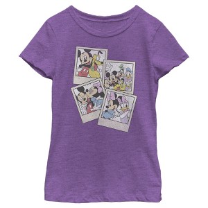 Girl's Disney Mickey & Friends Pictures T-Shirt - 1 of 4
