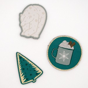 Parker Kids Co. Hook & Loop Patches - Winter Set - 1 of 4