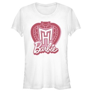 Juniors Mattel Barbie and Monster High Heart Symbol T Shirt - 1 of 2