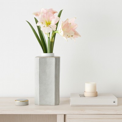 Decorative Abstract Jar with Lid for Living Room Decor - Versatile House Accessory for Flower Vase, Jar Decor, or Container