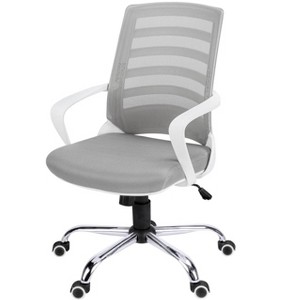 NicBex Adjustable Mesh Office Chair with Wheels, Ergonomic Swivel Desk Chair with Metal Base, Computer Gaming Chair for Office, Home - 1 of 4
