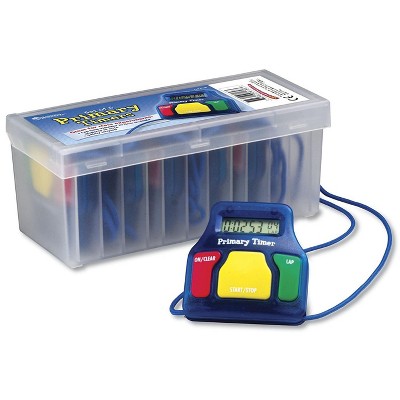 Learning Resources Student Timer, Set of 6 Kid-Friendly Timers and Safety Lanyard