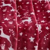 Kate Aurora Candy Canes & Christmas Reindeer Ultra Soft & Plush Accent Throw Blanket - 50" x 60" - 3 of 3