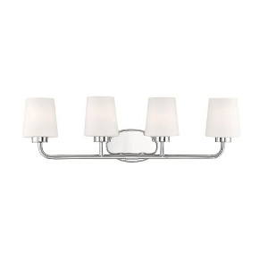 Savoy House Capra 4 - Light Vanity in  Polished Nickel - 1 of 4