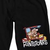 The Flintstones Car Men's Black Sleep Pajama Shorts - 2 of 4