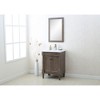 HomeStock 24" Weathered Sink Vanity without Faucet - 3 of 4