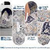 Washable Vintage Area Rug - Non-Slip Low Pile Stain-Resistant Carpet for Living Room, Bedroom, Indoor Use - 4 of 4