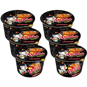 Samyang Spicy Chicken Ramen Original Flavor Bowl - Case of 6/3.7 oz - 1 of 3