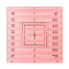 32" Square Aluminum 37000 BTUs Propane Fire Table with 2 Covers - Oakland Living
 - 3 of 4