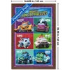 Trends International Mighty Monster Wheelies (2024) - Grid Framed Wall Poster Prints - 3 of 4