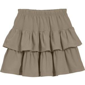City Threads USA-Made Cotton Soft Girls Jersey Tiered Skirt - 1 of 3