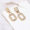 SOHI Women's California Gold Party Stone Drop Earring - 2 of 4