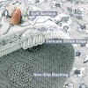 BAGOKIE Washable Vintage Boho Floral Runner Rug - 3 of 4