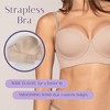 LeSensuel Natural Underwire Strapless Bra Push Up Womens Bras - - 3 of 4