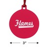 UIC Secondary Logo Aluminum Holiday Christmas Tree Ornament - 3 of 4