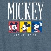 Women's - Disney - Mickey Color Block Graphic Racerback Tank - 2 of 4