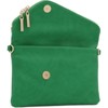 BEAFUP Envelope Wristlet Clutch Crossbody Bag with Detachable Chain Strap, Faux Leather Purse with Magnetic Snap Flap and Hardware - 3 of 4