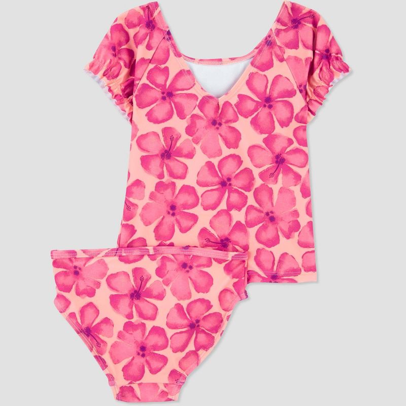 Carter's Just One You®️ Toddler Girls' Short Sleeve Tankini Set, 4 of 7