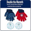 Nicklelodeon Paw Patrol Boy's Winter Hat and 2 Pair of Gloves Set (Toddler/Little Boys) Size Age 4-7, Paw Patrol Reversible Glove with Handwarmers - 3 of 4