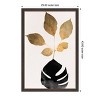 Amanti Art Azurea by Eins Kubistika Wood Framed Wall Art Print - 3 of 4