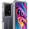 Nakedcellphone Clear Case for TCL K32 5G Phone (2025) - Hybrid - Transparent - 2 of 4